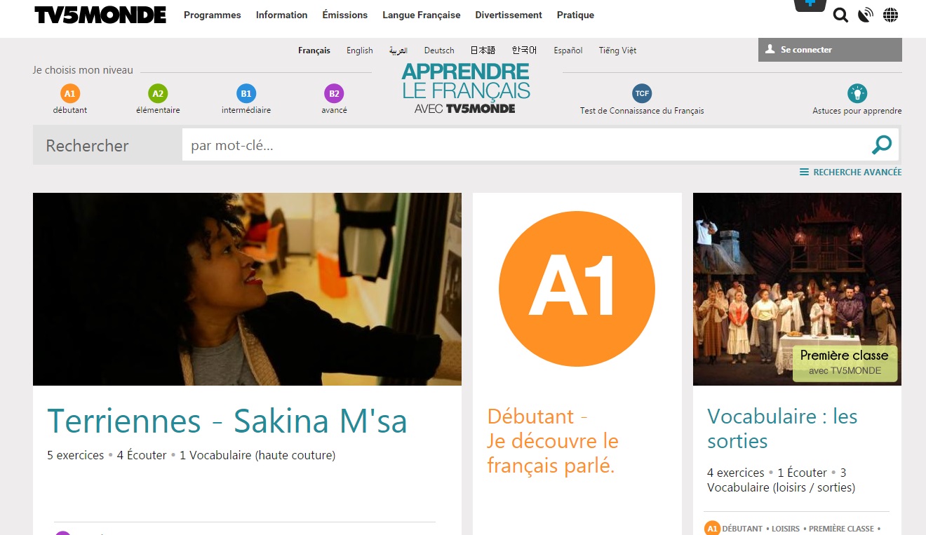 Recomendaciones para aprender francés